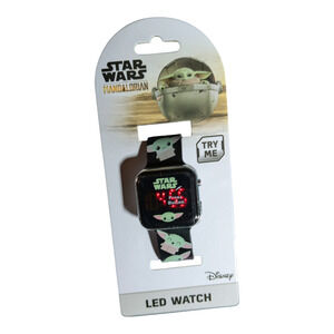 Star Wars Mandalorian - The Child (Baby Yoda) - LED Kids Watch - Brand New